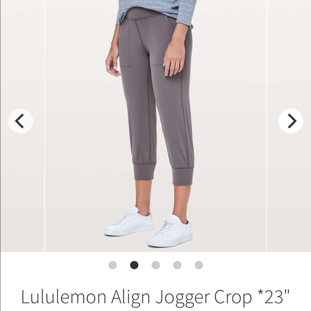 Lululemon Align Jogger Crop Moonphase size 6